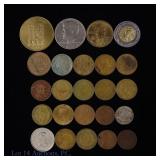 Foreign Coins, Tokens and Medals (24)