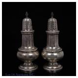 Frank M Whiting Sterling Silver S & P Shakers