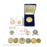 Various U.S. Presidents & Related Medals (12)