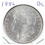 1886 Silver Morgan Dollar (GEM BU)