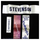 Kennedy, Ike, Stevenson, & Chandler Ribbons (5)