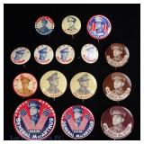 1950s Gen. Douglas MacArthur Political Pins (15)