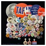 Various Patriotic & Political Pins (60+)