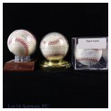 S. Sosa / M. McGwire / M. Tejada Signed Baseballs