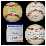 Mickey Mantle Signed Special HR Pitchers Balls (3)