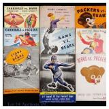 1946-1947 Chicago Bears Official Programs (8)