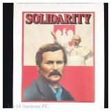 Solidarity, Lech Walesa, Pope John Paul II Poster