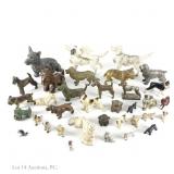 Cast Iron & Metal Dog Figurines (+30)