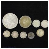 Various Silver World Coins - Early Dates (9)