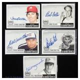 1999 UD Epic Signatures Baseball Cards (5)