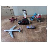 Various Diecast Vehicles, Planes and Figures