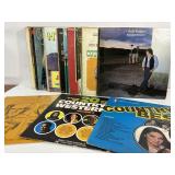 Assorted records, including Country Connection