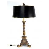 Spanish 2-light candelabra style table lamp