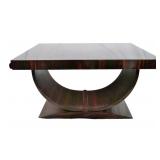 Art Deco Madagascar Ebony Table