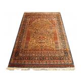 Semi- Antique Kerman wool Rug