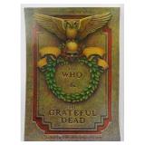 Vintage The Who and The Grateful Dead Poster