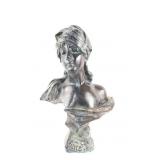 Art Nouveau After E Villanis Mille Bust