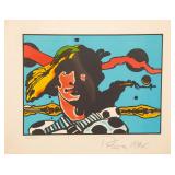 PETER MAX PRINCE CASPIAN SIGNED/# LITHOGRAPH