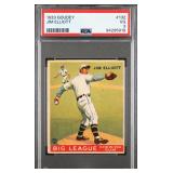 1933 GOUDEY Jim Elliott BASEBALL CARD PSA 3