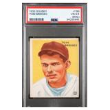 1933 GOUDEY Tom Bridges BASEBALL CARD PSA 4(MC)