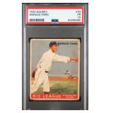 1933 GOUDEY Horace Ford BASEBALL CARD PSA 1.5