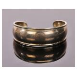 STERLING SILVER CUFF BRACEELT