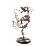 WELDER BOY ART CO. METAL JAZZ KINETIC SCULPTURE