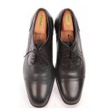 JOHNSTON-MURPHY BLACK LEATHER DRESS SHOES MENS 12