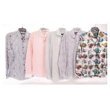 5 MENS SHIRTS BESPOKE ROB GRAHAM ST. CROIX + SZ M