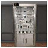 OAKLEY SUNGLASS INDUSTR. DISPLAY SHOWCASE CABINET