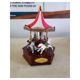 Mr. Christmas Holiday Merry Go Round - battery operated)