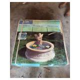 BNIB Reflection Pool Fountain - dimensions on box