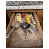 Contents of Kitchen Cabinet and Drawer