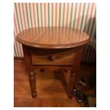 End Table with Drawer 22”x26”x23