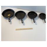 6-7-8-9ï¿½ CAST IRON SKILLETS