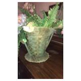 Wicker deco basket