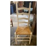 White ladder chair