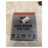 Winchester high brass 410 3 inches