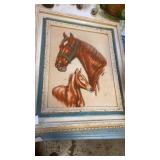 3d horse wall hanging