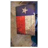 Painted texas flag picture