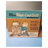 Sears real electric magic cool grill and waffle.