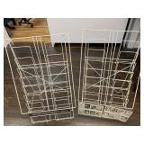 2 catalog display racks