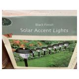 Solar accent lights.  8 in the box