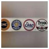 GMC, Olds, Esso, and Tydol Metal 12" Signs