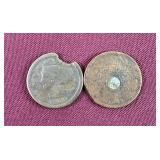 1842 & 1855 Large Cents