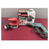 Orbital Polisher, Palm Sander, & Makita Drill