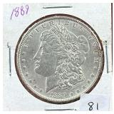 1889 Morgan Silver Dollar