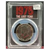 1976 The Lost Year (1975 Kennedy Half Dollar)