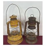 Pair of Oil Lanterns