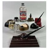 Inkwells, Ink Bottle & Pens